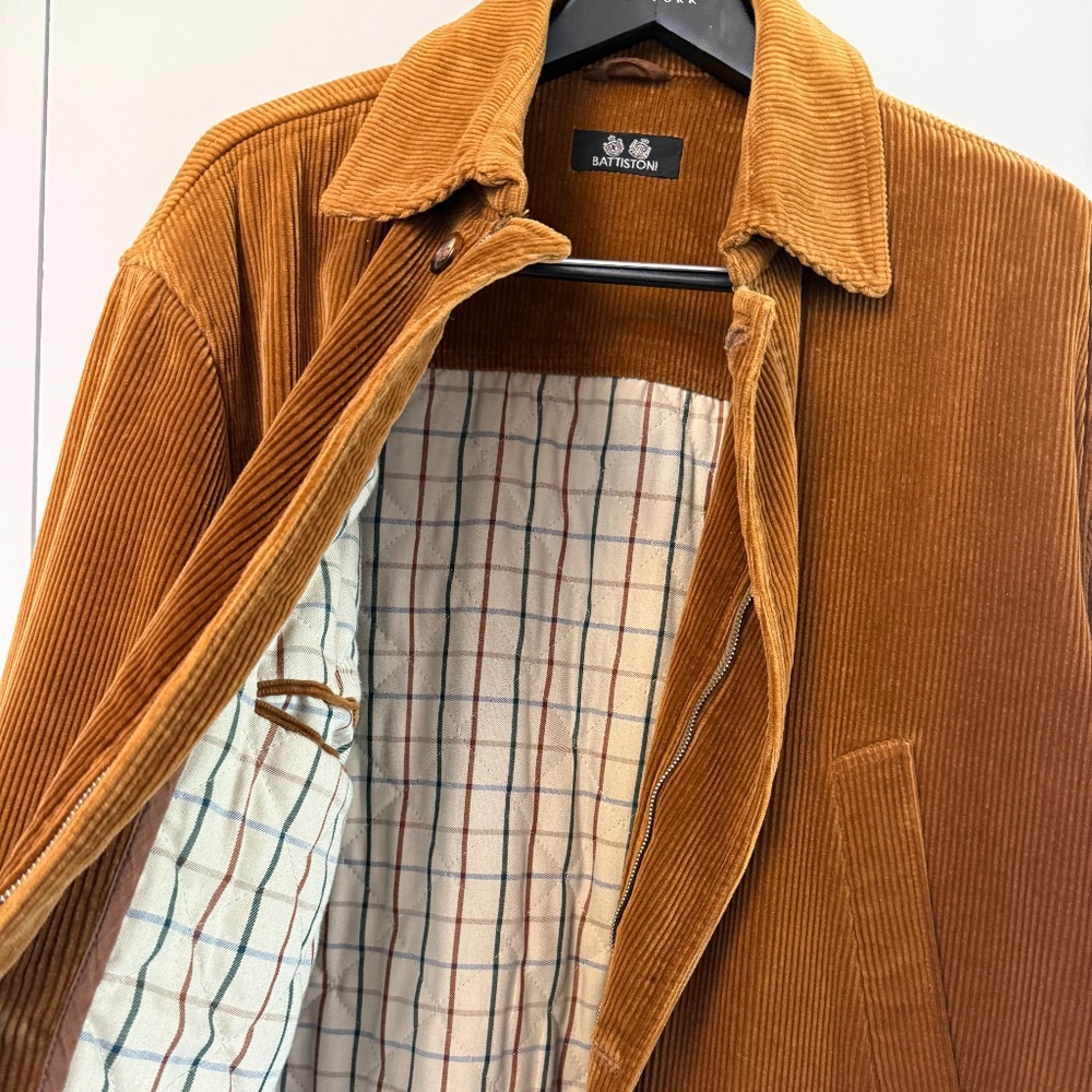 Battistoni corduroy barn jacket XL